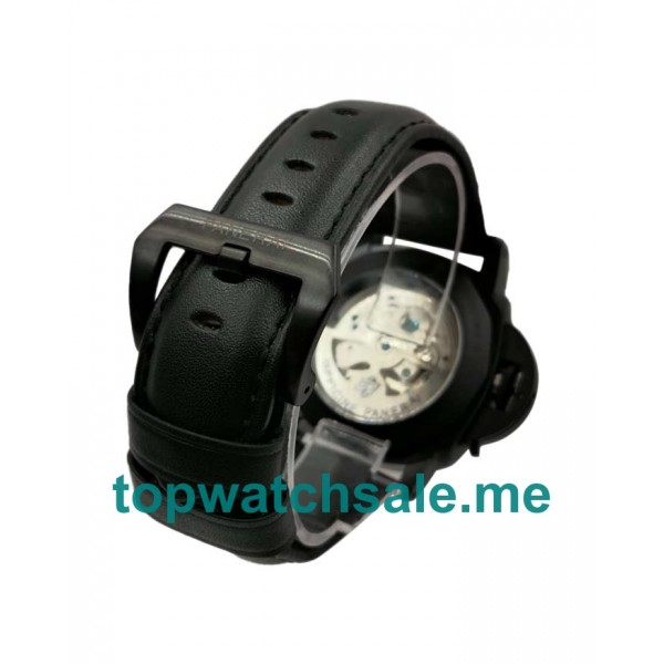 UK 44MM Black Ceramic Replica Panerai Luminor PAM00317 Watches