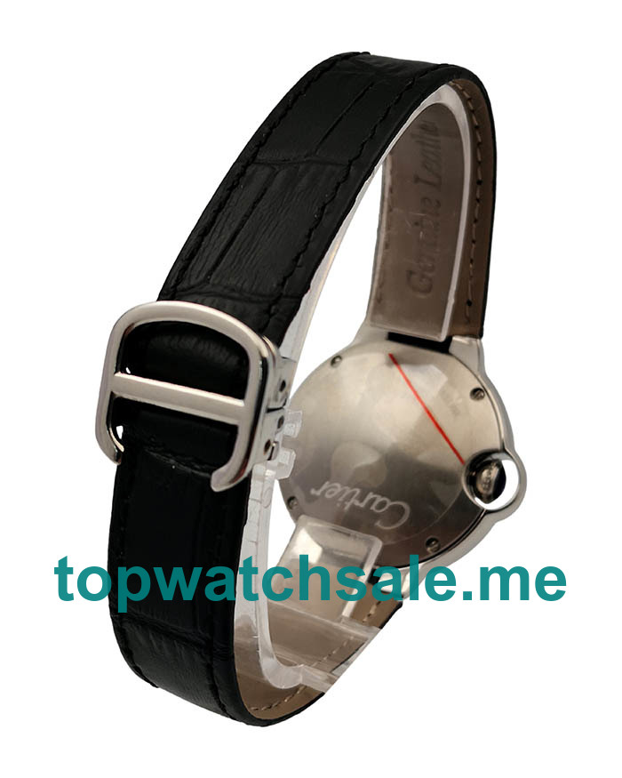 UK Silver Dials Steel Cartier Ballon Bleu W6920085 Replica Watches