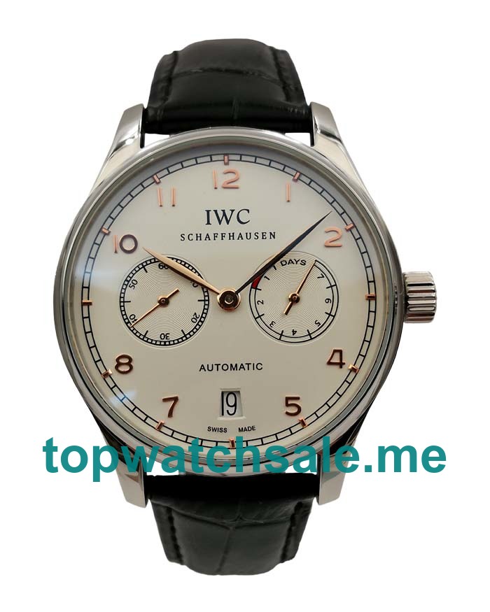 UK White Dials Steel IWC Portugieser IW500114 Replica Watches
