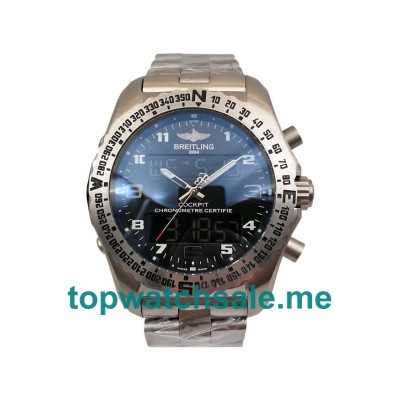 UK Grey Dials Titanium Breitling Professional Emergency E56121 Replica Watches