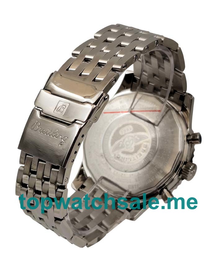 UK Black Dials Steel Breitling Navitimer World A24322 Replica Watches