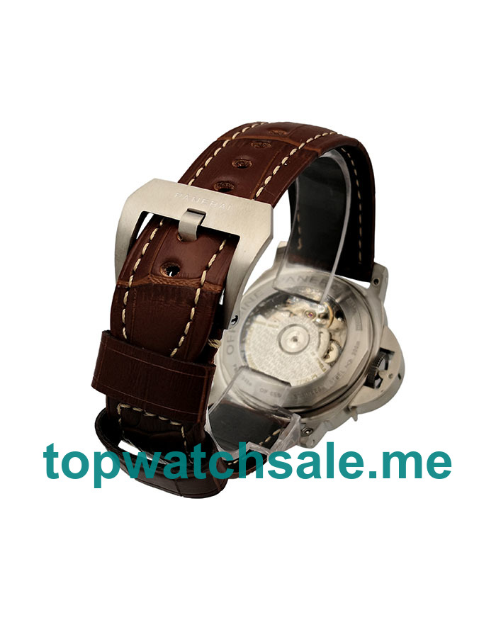 UK Black Dials Steel Panerai Luminor GMT PAM00244 Replica Watches