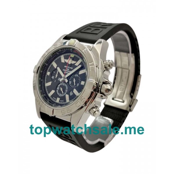 UK Black Dials Steel Breitling Chronomat AB0110 Replica Watches