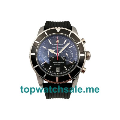 UK Black Dials Steel Breitling Superocean Heritage A23370 Replica Watches