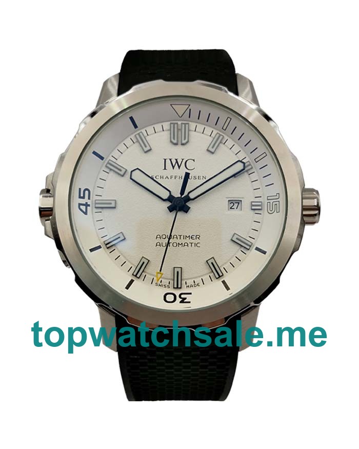 UK Silver Dials Steel IWC Aquatimer IW329003 Replica Watches