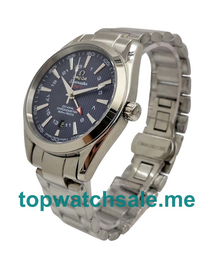 UK Blue Dials Steel Omega Seamaster Aqua Terra 150 M 231.10.43.22.03.001 Replica Watches