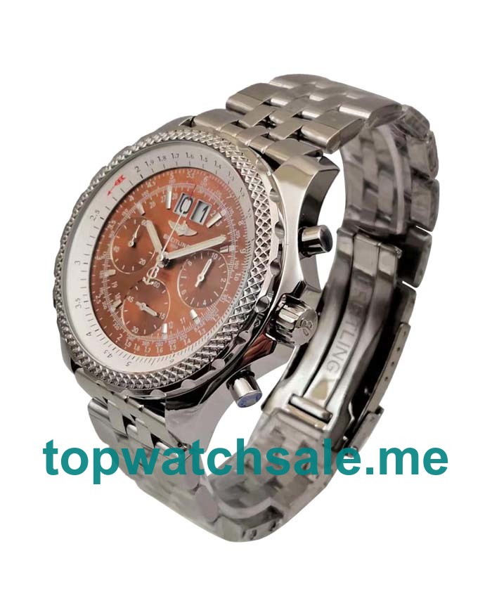 UK Bronze Dials Steel Breitling Bentley 6.75 A44362 Replica Watches