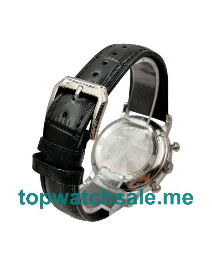UK Black Dials Steel IWC Portofino Chronograph IW391019 Replica Watches
