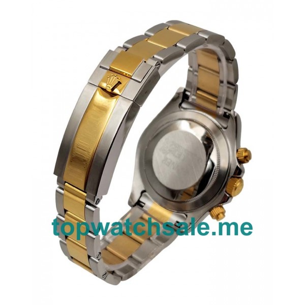 UK White Dials Steel And Gold Rolex Daytona 16523 Replica Watches