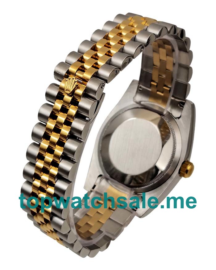 UK Black Dials Steel And Gold Rolex Datejust 116233 Replica Watches