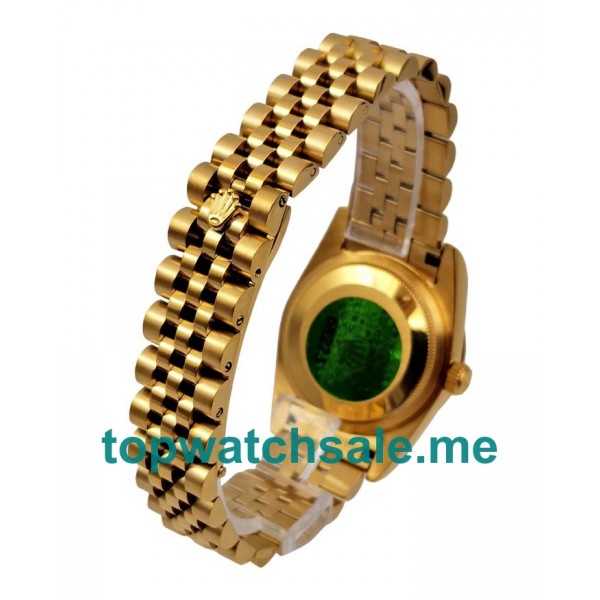UK Champagne Dials Gold Rolex Datejust 6827 Replica Watches