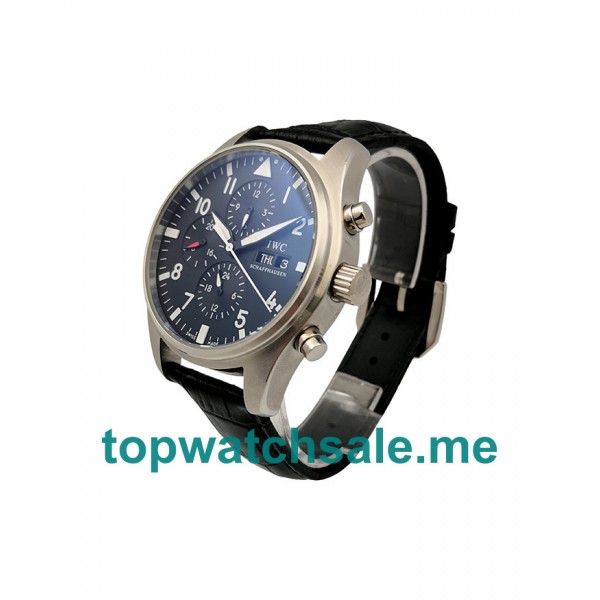UK Black Dials Fake IWC Pilots IW371701 Watches UK For Sale Online