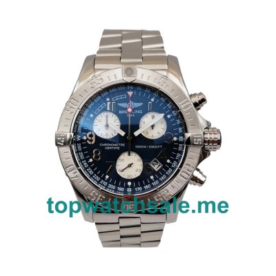 UK Blue Dials Titanium Breitling Chrono Avenger E73360 Replica Watches
