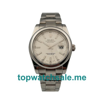 UK White Dials Steel Rolex Datejust 115200 Replica Watches