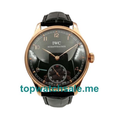 UK Grey Dials Red Gold IWC Portugieser IW545406 Replica Watches