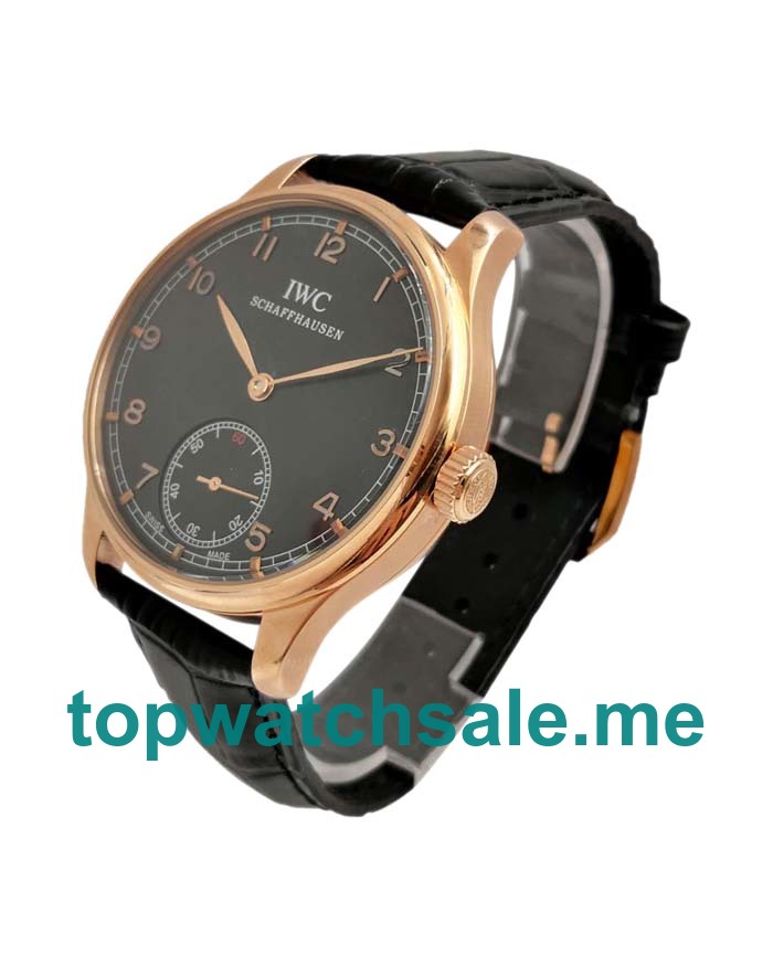 UK Grey Dials Red Gold IWC Portugieser IW545406 Replica Watches