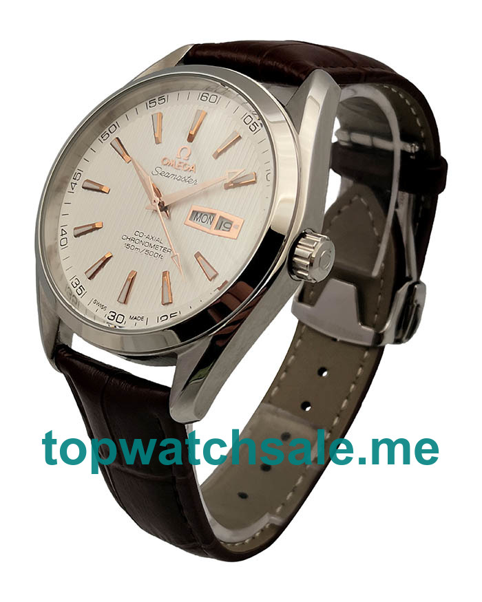 UK Silver Dials Steel Omega Seamaster Aqua Terra 231.13.43.22.02.002 Replica Watches