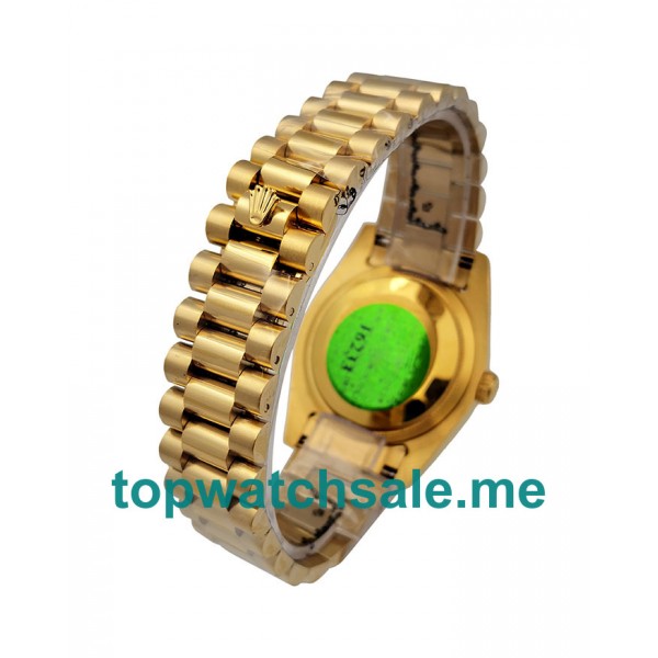 Gold UK Rolex Day-Date 118238 Roman Numerals Replica Watches