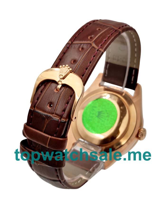 UK White Dials Rose Gold Rolex Cellini 5310 Replica Watches