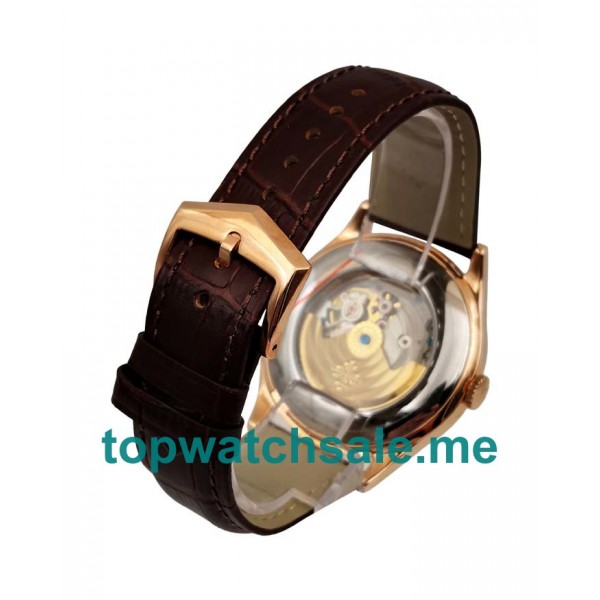 UK White Dials Rose Gold Patek Philippe Calatrava 5123R-001 Replica Watches