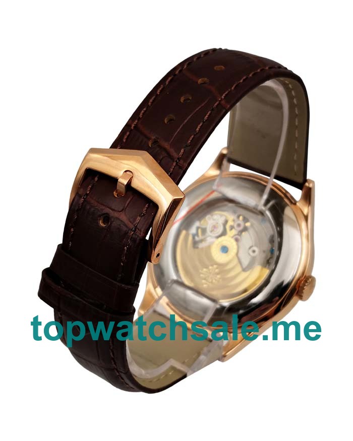UK White Dials Rose Gold Patek Philippe Calatrava 5123R-001 Replica Watches
