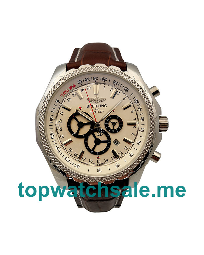UK White Dials Steel Breitling Bentley GT A13362 Replica Watches