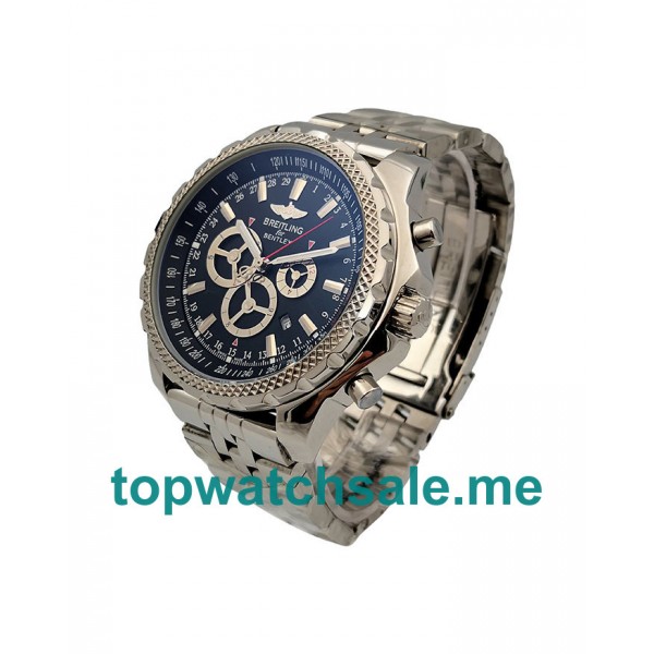 UK Black Dials Steel Breitling Bentley GT A13362 Replica Watches