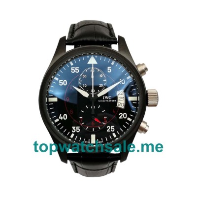 UK Black Dials Steel IWC Pilots Spitfire IW387802 Replica Watches