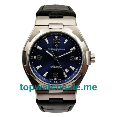 UK Blue Dials Steel Vacheron Constantin Overseas P47040/000A-9008 Replica Watches