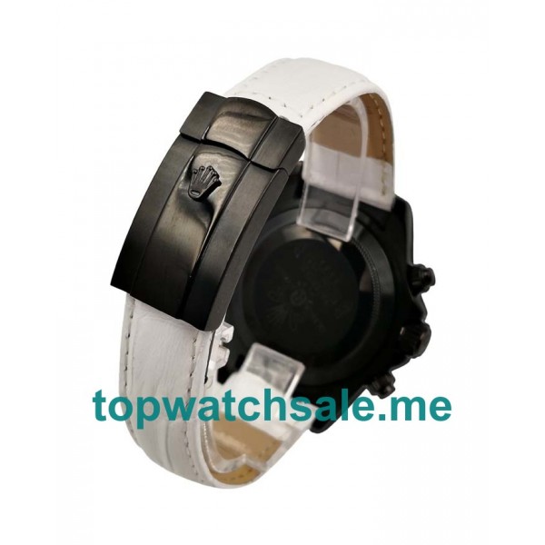 UK Mother-of-pearl Dials Black Steel Rolex Daytona 116519 Replica Watches