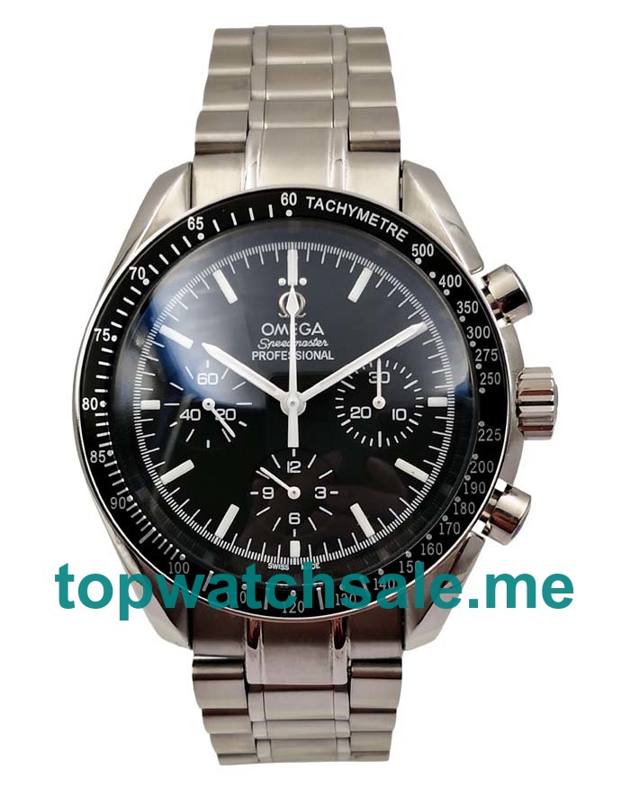 UK Black Dials Steel Omega Speedmaster 3570.50.00 Replica Watches