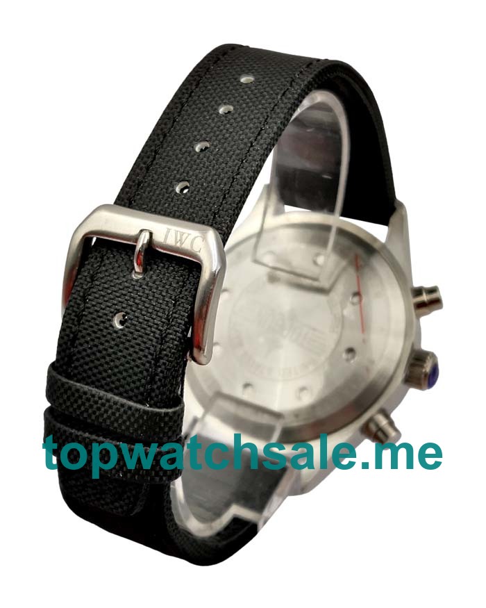 UK Black Dials Steel IWC Pilots 54284 Replica Watches