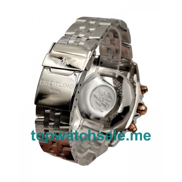 UK Black Dials Steel Breitling Chronomat IB0110 Replica Watches