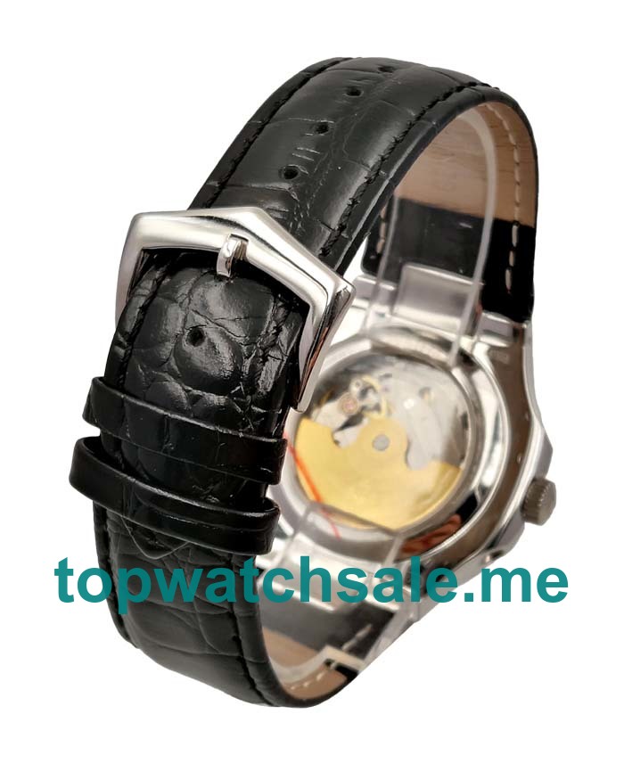 UK Black Dials Steel Patek Philippe Nautilus 5980 Replica Watches