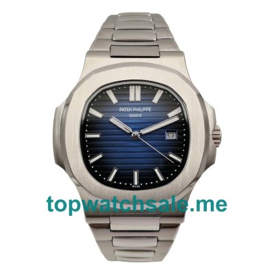UK Blue Dials Steel Patek Philippe Nautilus 5711A Replica Watches