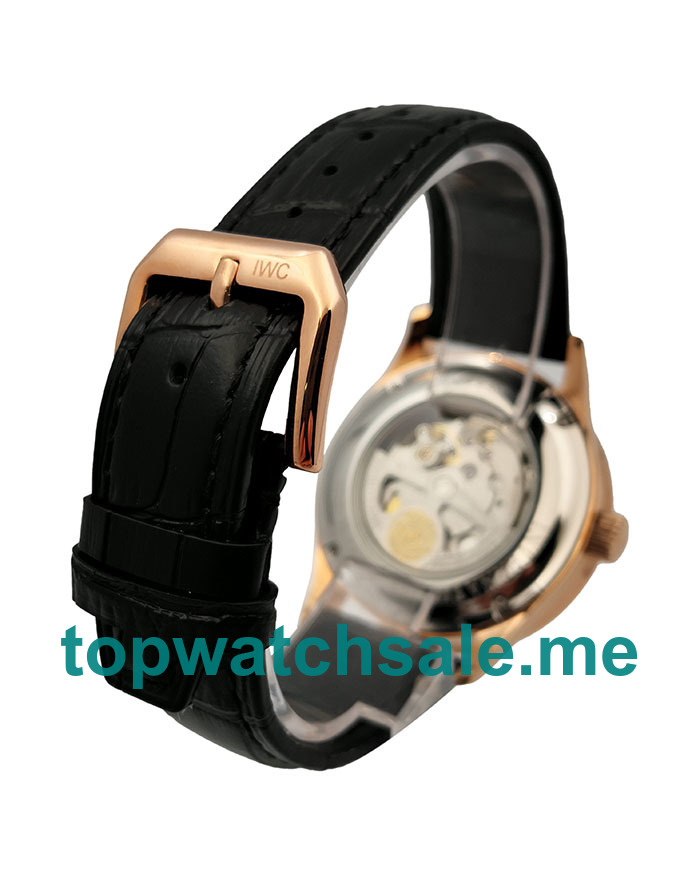 UK 18K Rose Gold Replica IWC Portofino 70654 Watches For Men