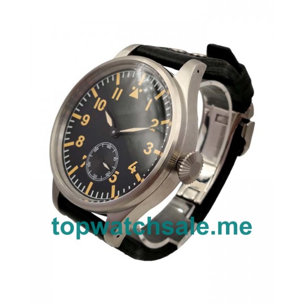 UK Black Dials Titanium IWC Big Pilots IW510401 Replica Watches