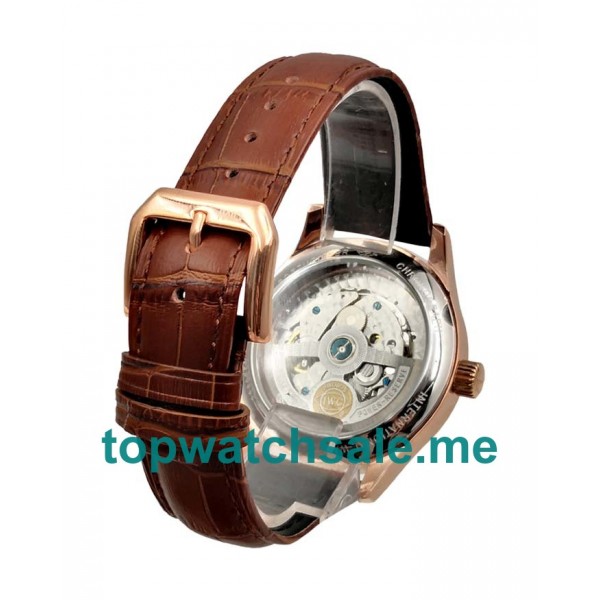UK White Dials Rose Gold IWC Portugieser IW500113 Replica Watches