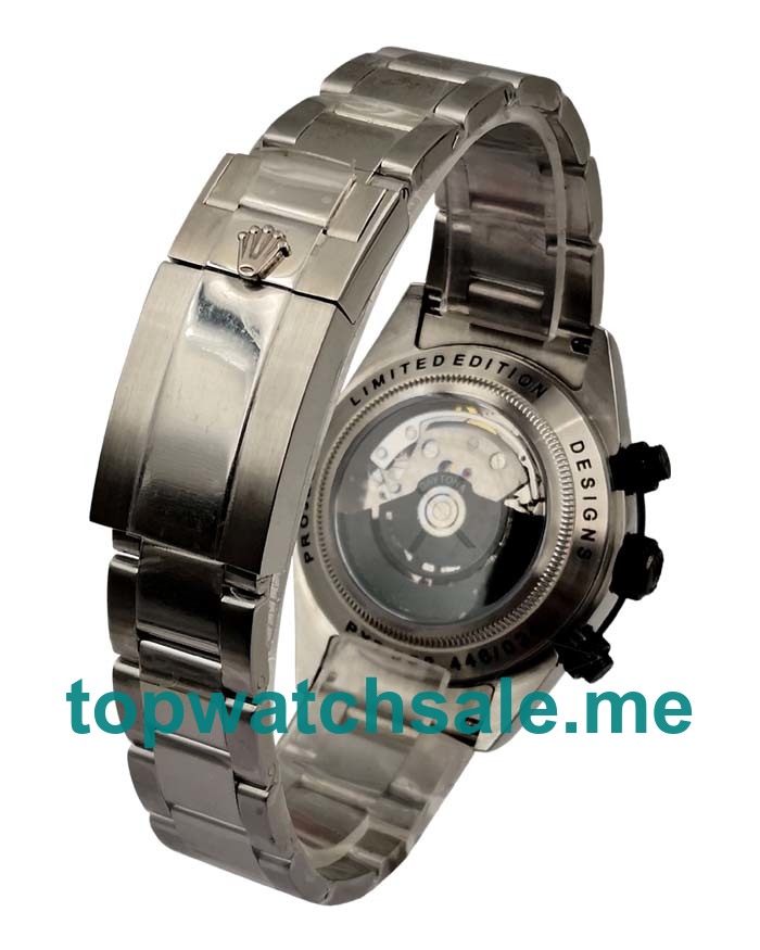 UK Black Dials Steel Rolex Daytona 116500 LN Replica Watches