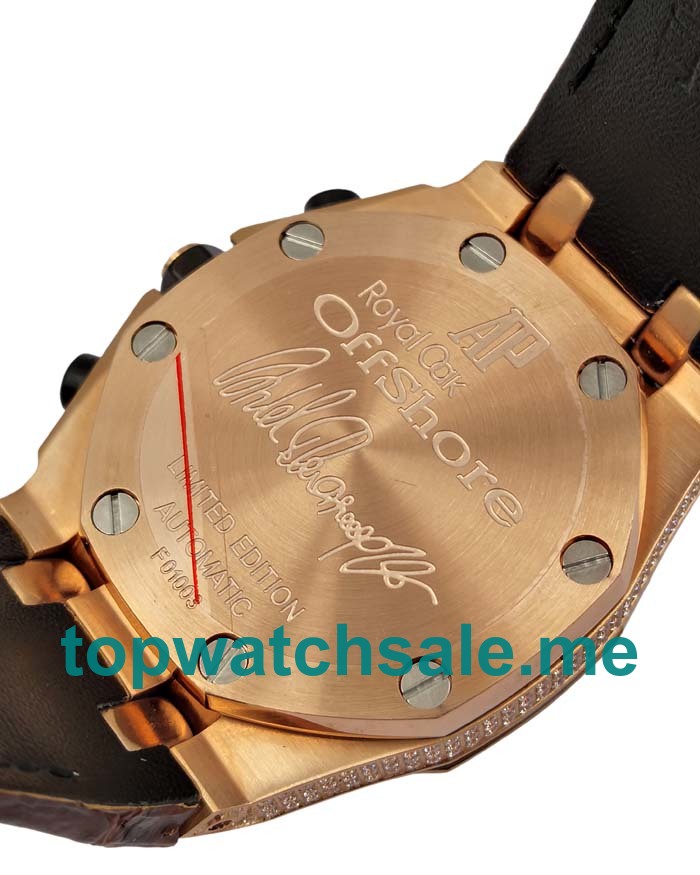 UK White Dials Rose Gold Audemars Piguet Royal Oak Offshore 26470OR Replica Watches