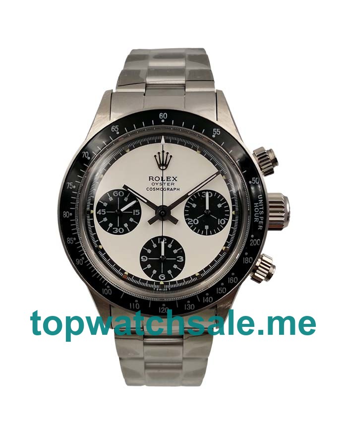 UK White Dials Steel Rolex Daytona 6263 Replica Watches