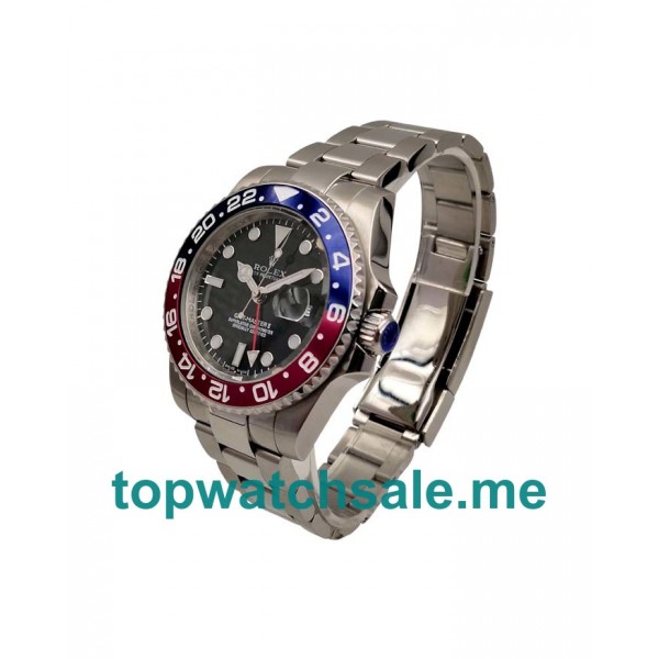 UK 40MM White Gold Rolex GMT-Master II 116719 BLRO Replica Watches