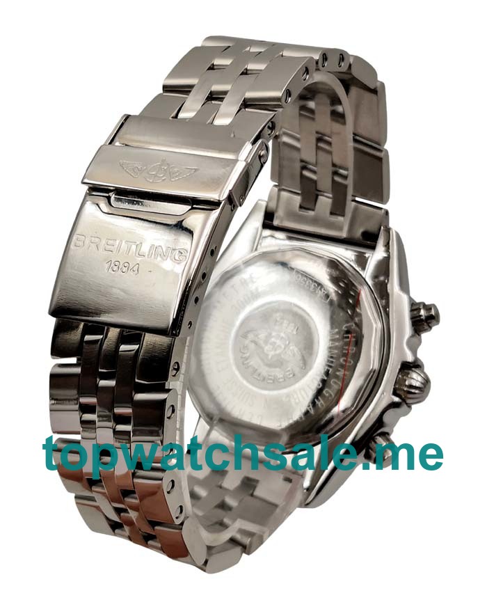 UK Black Dials Steel Breitling Chronomat Blackbird A44359 Replica Watches
