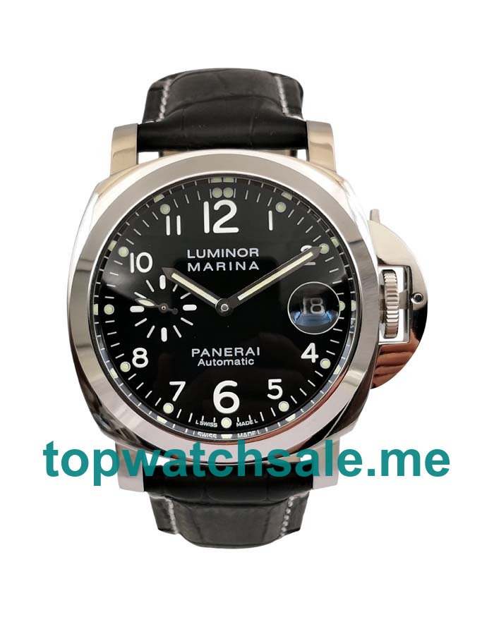 UK Black Dials Steel Panerai Luminor Marina PAM00164 Replica Watches