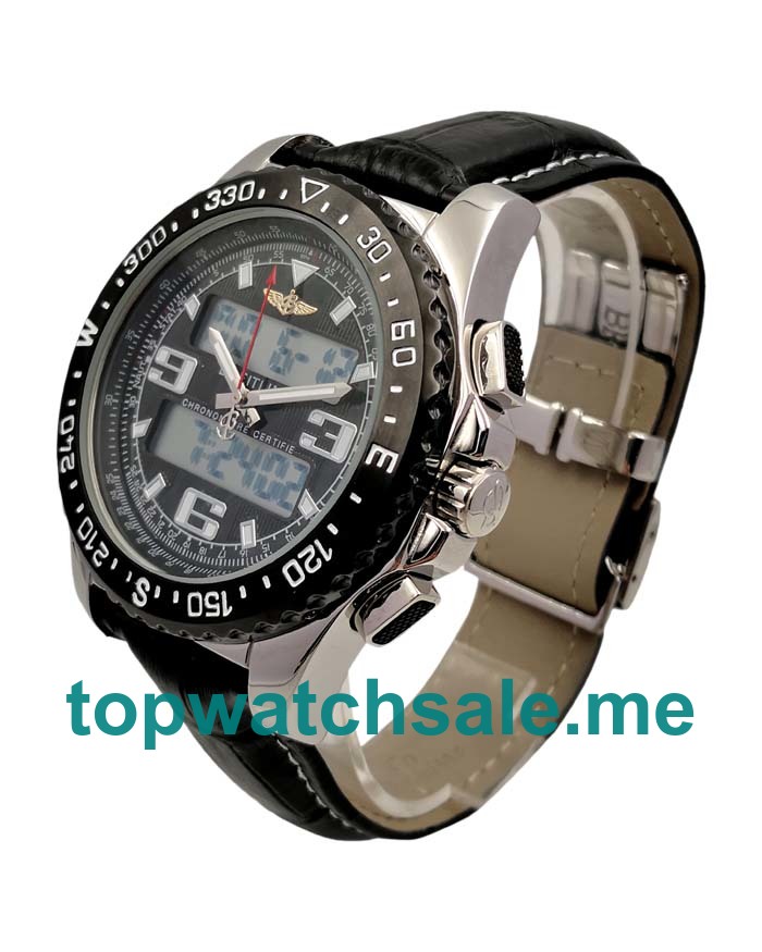 UK Black Dials Steel Breitling Professional Airwolf A78364 Replica Watches