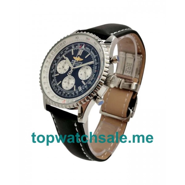 UK Black Dials Steel Breitling Navitimer A23322 Replica Watches