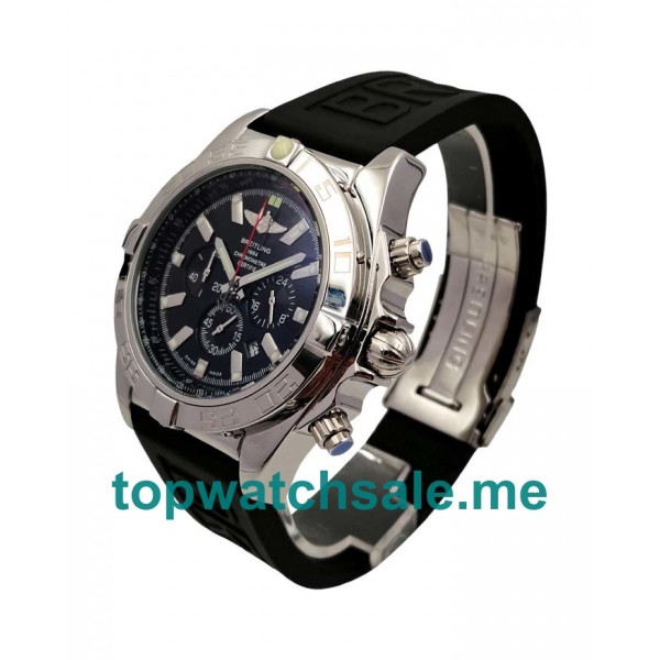 UK Black Dials Steel Breitling Chronomat AB011012 Replica Watches