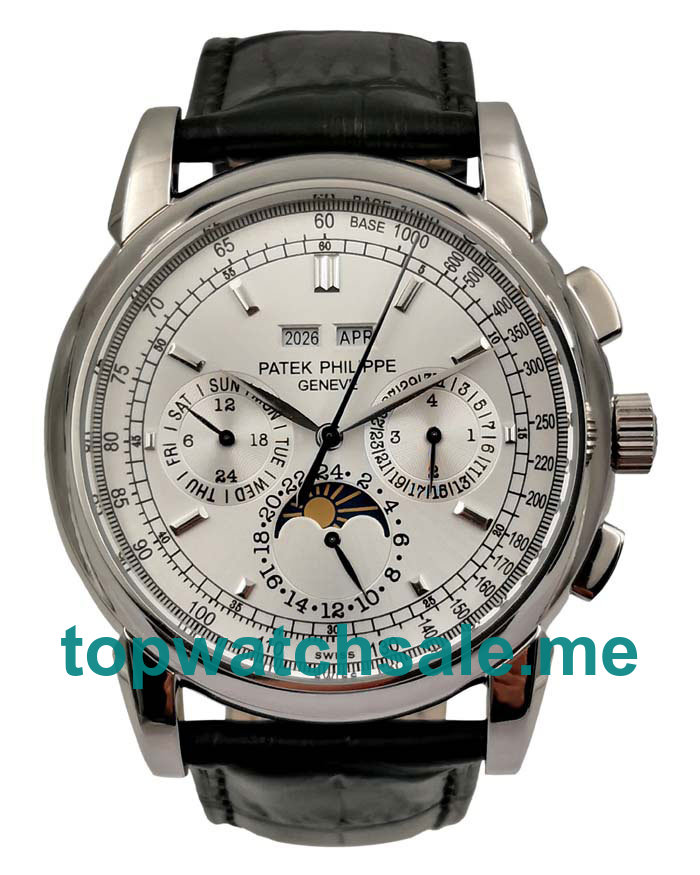 UK Silver Dials Steel Patek Philippe Grand Complications 5270G Replica Watches