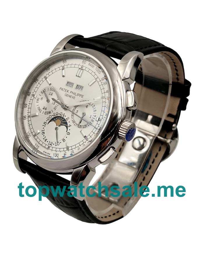 UK Silver Dials Steel Patek Philippe Grand Complications 5270G Replica Watches
