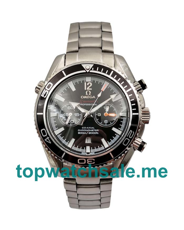 UK Black Dials Steel Omega Seamaster Planet Ocean 232.30.46.51.01.001 Replica Watches